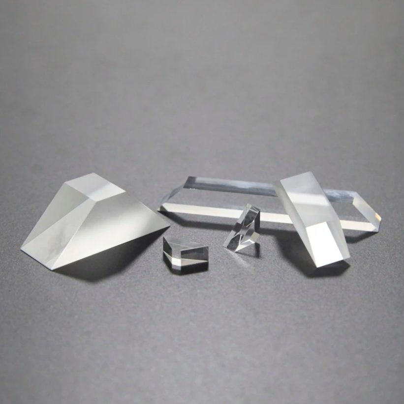 Custom Size Fused Silica Dove Optical Prism, AR Coated — image 1