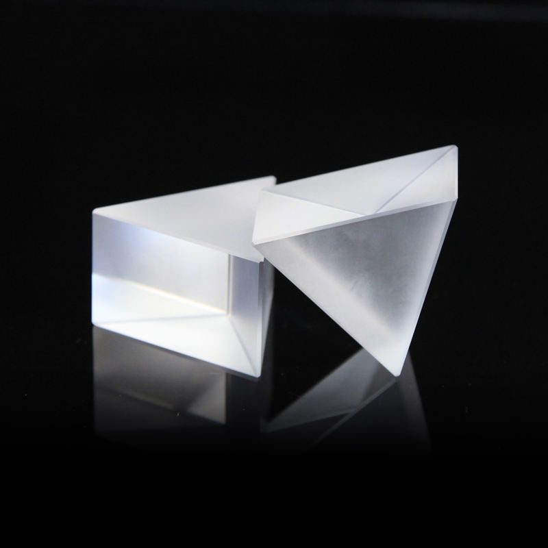 13 mm Fused Silica Equilateral Optical Prism — image 1