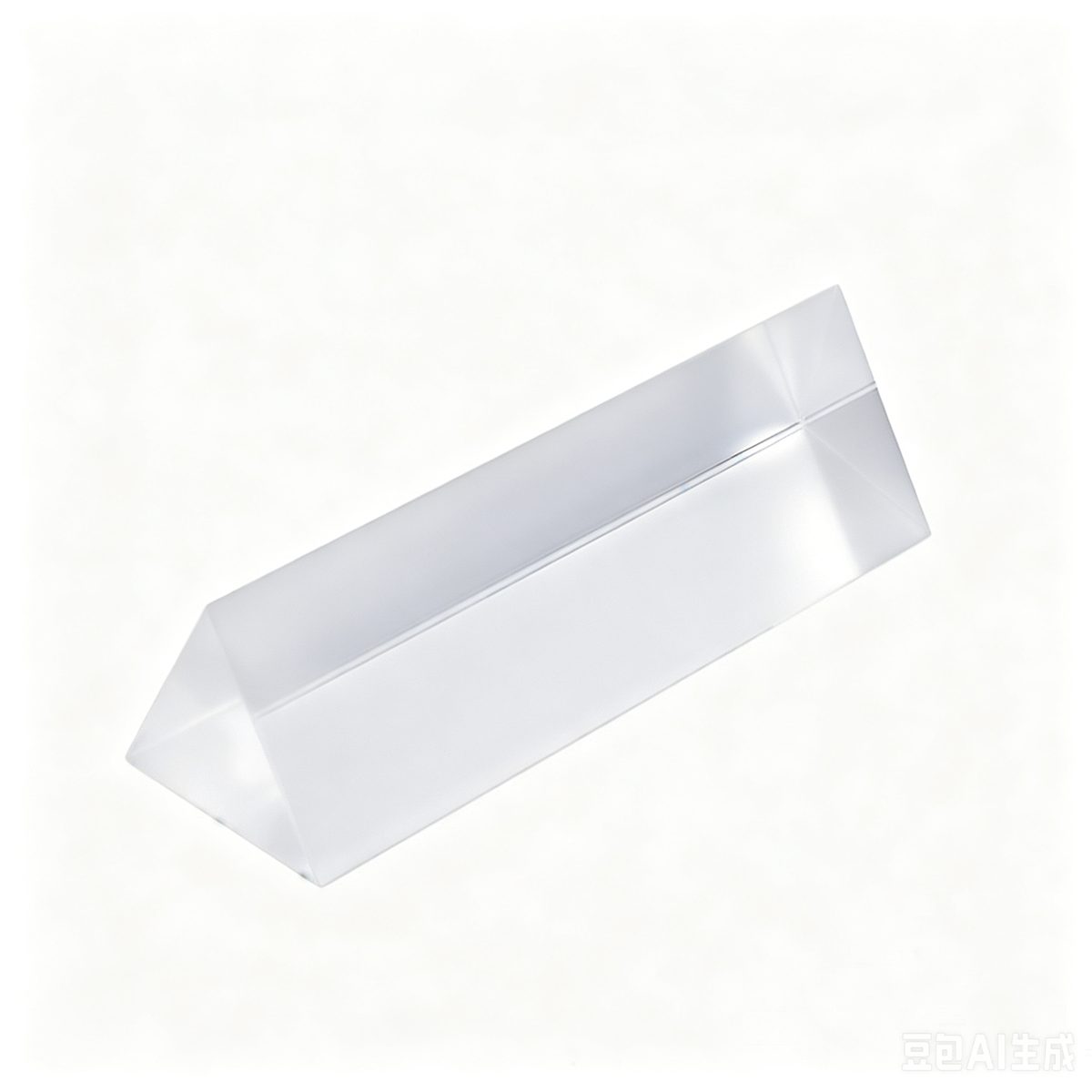 25 mm Fused Silica Equilateral Optical Prism — image 1