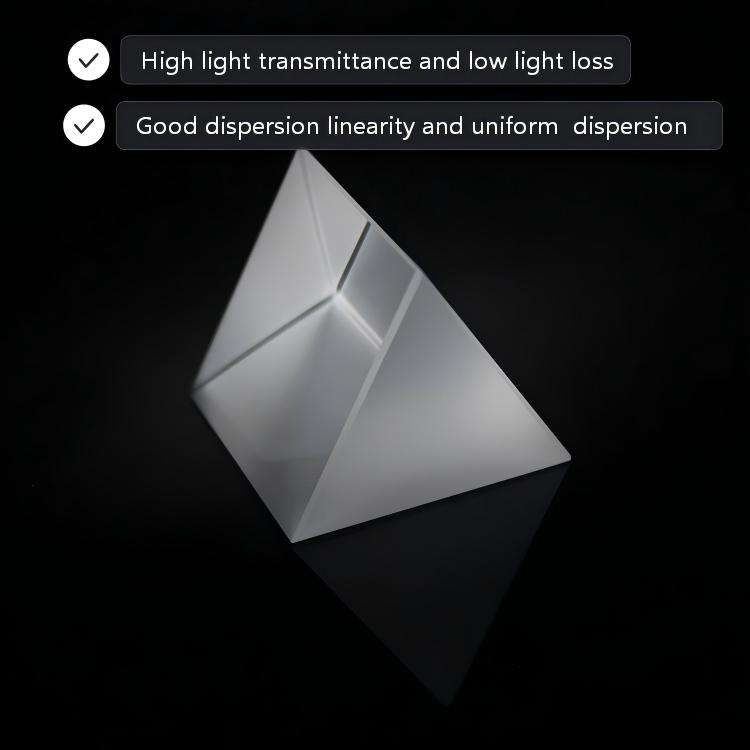5 mm Fused Silica Equilateral Optical Prism, AR Coated — image 1