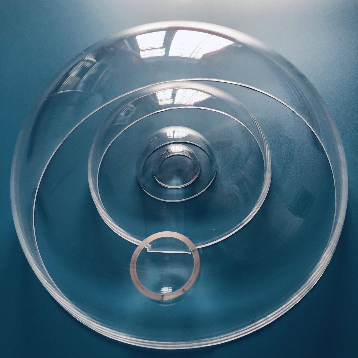 3 mm Fused Silica Hemisphere Lens — image 1