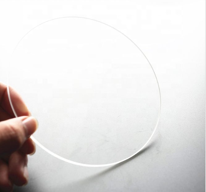 5 mm Fused Silica Lens, AR Coated — image 1