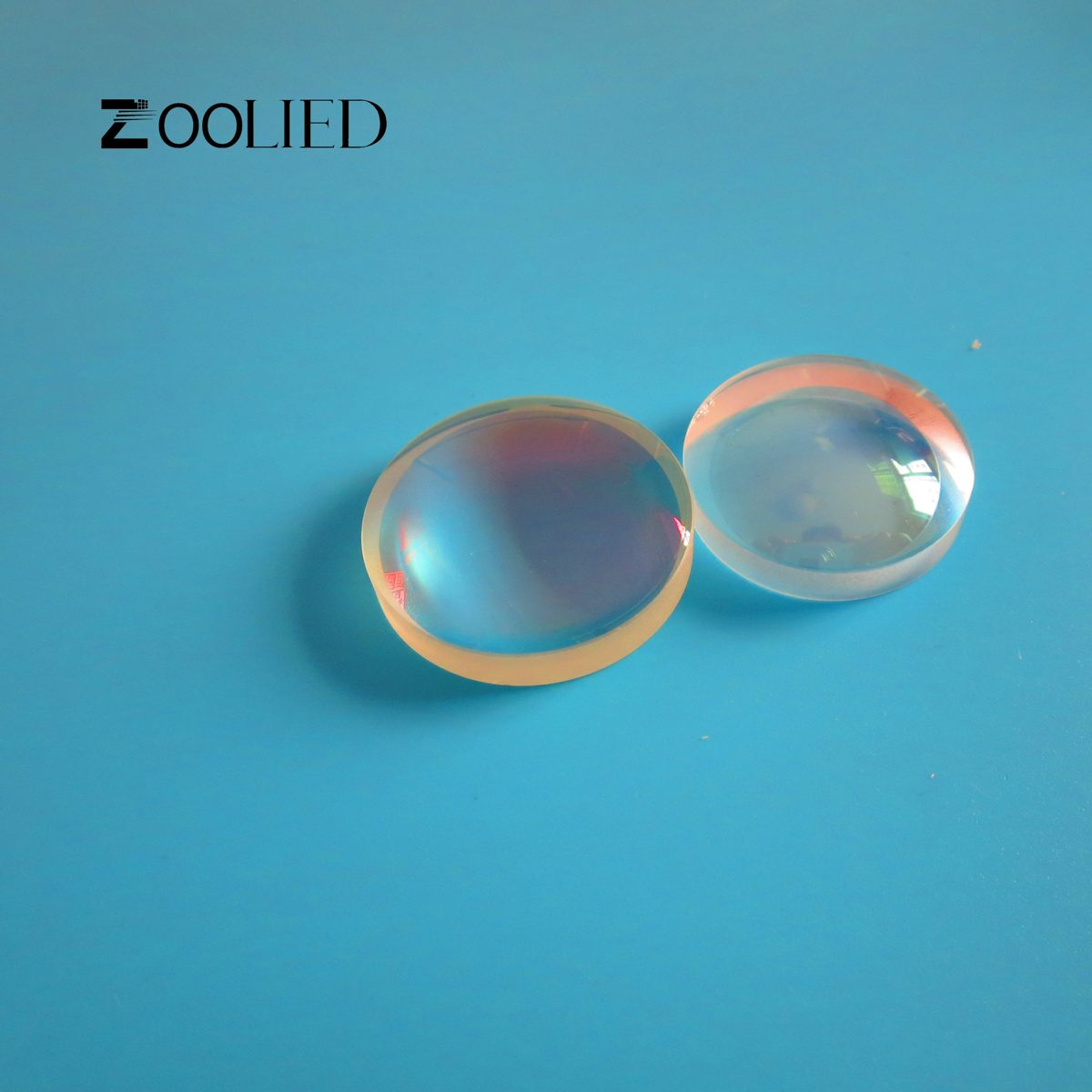 0.5 mm Fused Silica Meniscus Lens, AR Coated