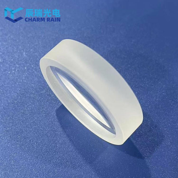 16x34 mm Fused Silica Meniscus Lens — image 1