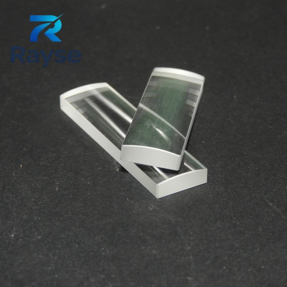 Custom Size Fused Silica Meniscus Lens, AR Coated — image 1