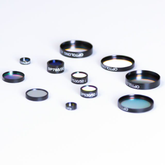 10 mm Fused Silica Optical Filter — image 1