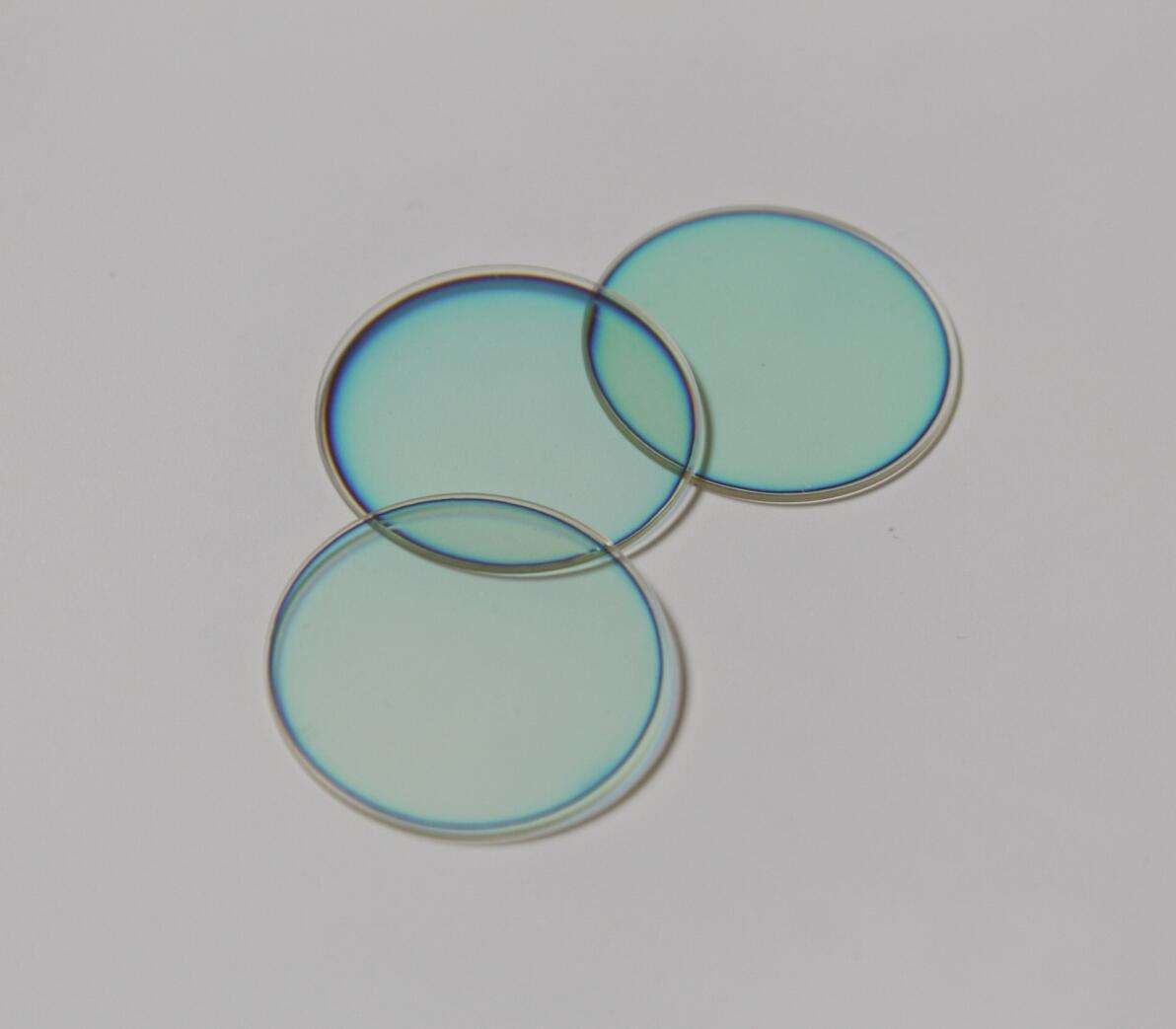 20x1 mm Fused Silica Optical Filter, AR Coated — image 1