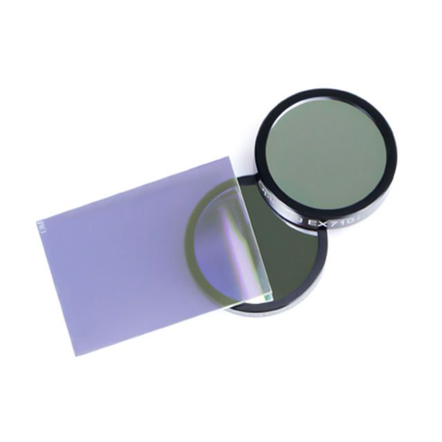 25.4x0.3 mm Fused Silica Optical Filter — image 1