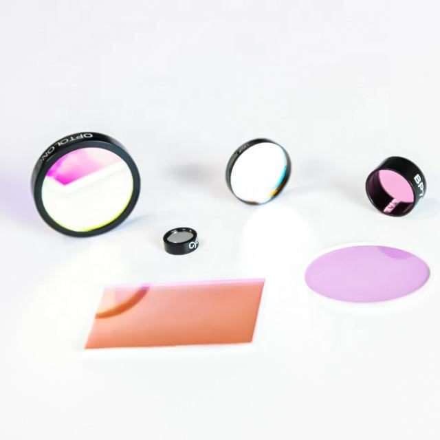 50x0.3 mm Fused Silica Optical Filter — image 1