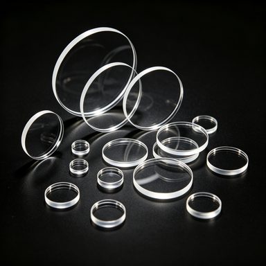 Custom Size Fused Silica Optical Filter, AR Coated — image 1