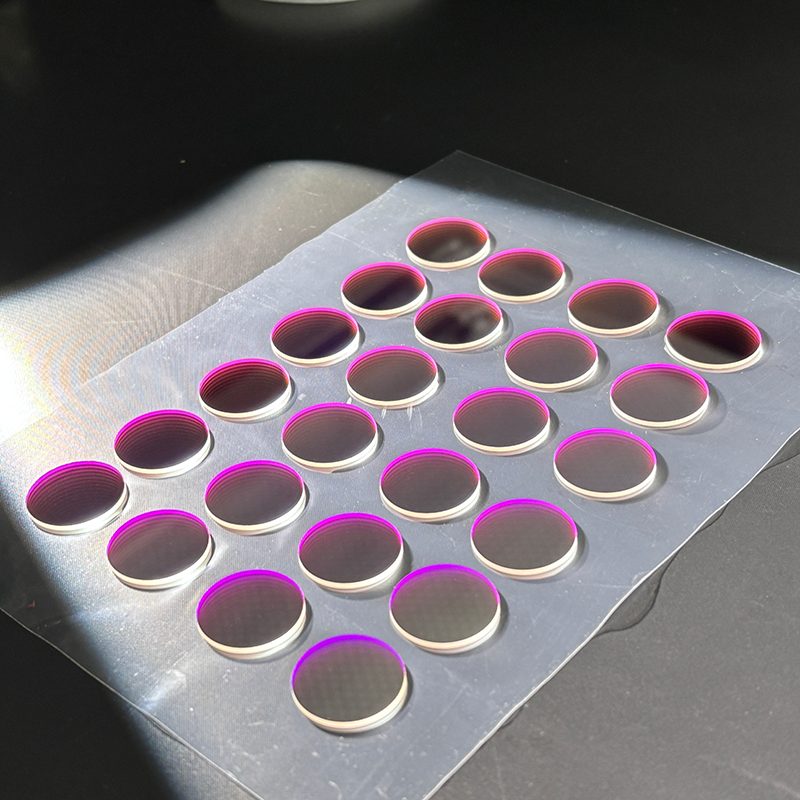 Custom Size Fused Silica Optical Filter, AR Coated — image 1