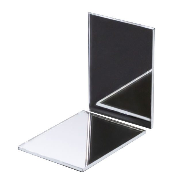 3x0.1 mm Fused Silica Optical Mirror — image 1