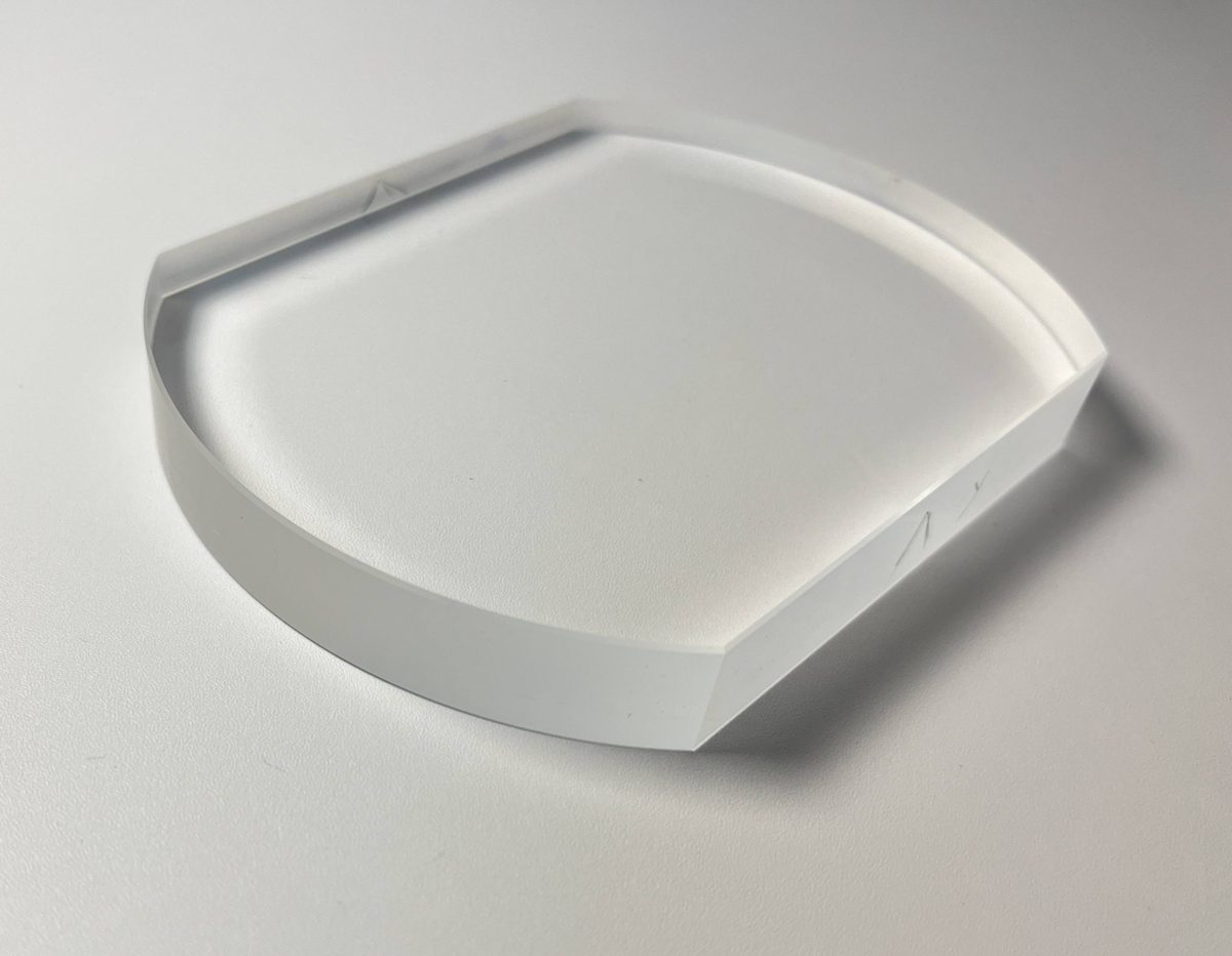 100 mm Fused Silica Optical Window, AR Coated — image 1