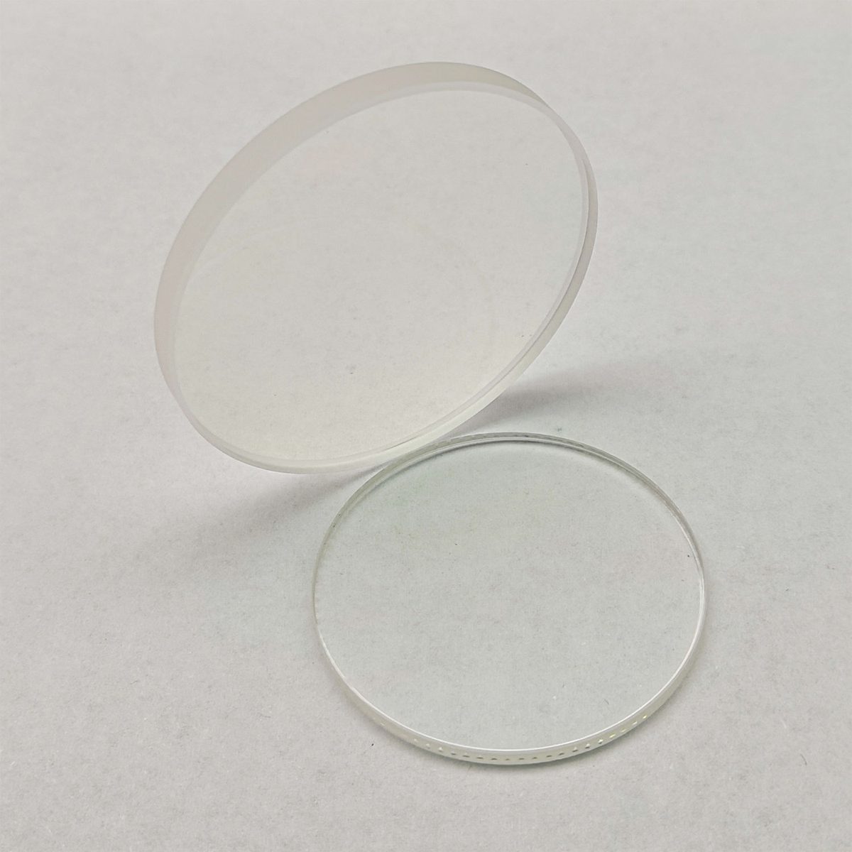 10x0.5 mm Fused Silica Optical Window, AR Coated — image 1