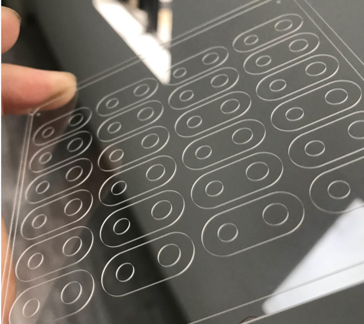 2x0.3 mm Fused Silica Optical Window — image 1