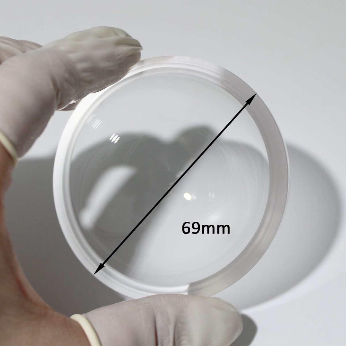 3 mm Fused Silica Optical Window — image 1
