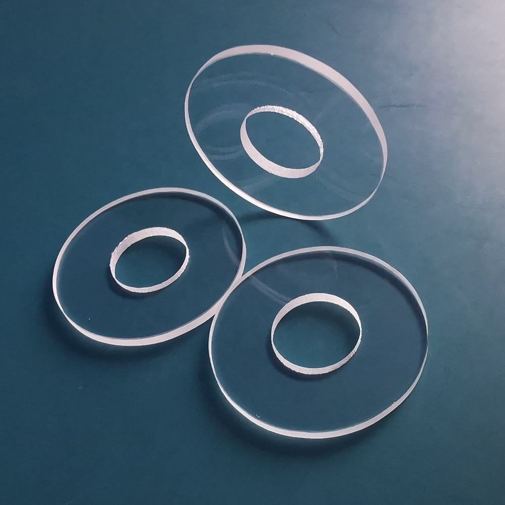 5 mm Fused Silica Optical Window, AR Coated — image 1