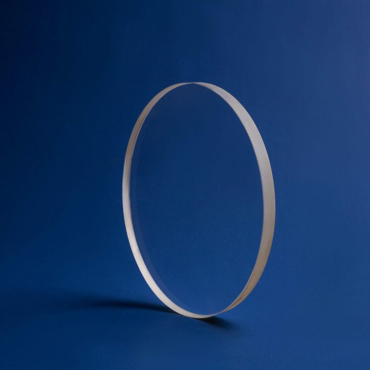 Custom Size Fused Silica Optical Window, AR Coated — image 1