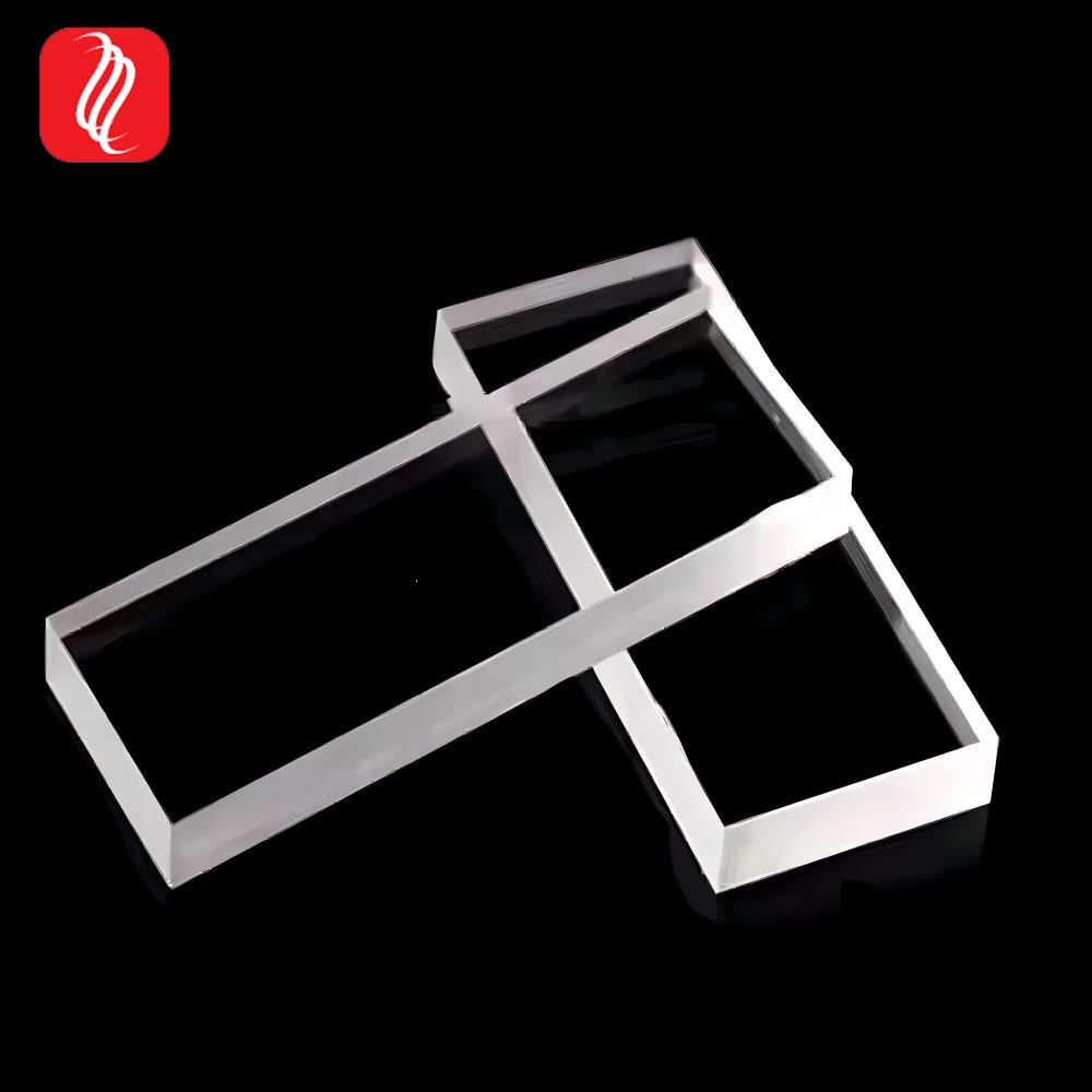 Custom Size Fused Silica Optical Window, AR Coated — image 1
