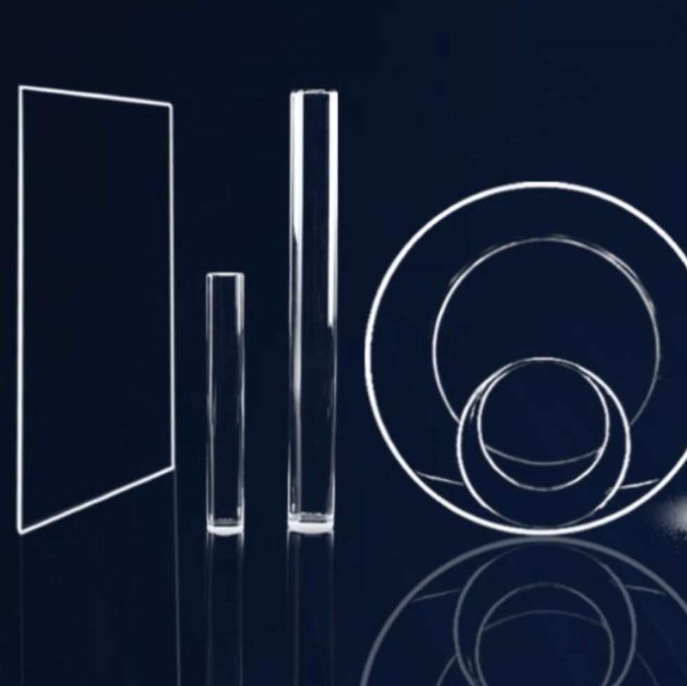 Custom Size Fused Silica Optical Window — image 1