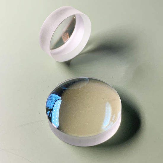 100 mm Fused Silica Plano-concave Lens, AR Coated — image 1