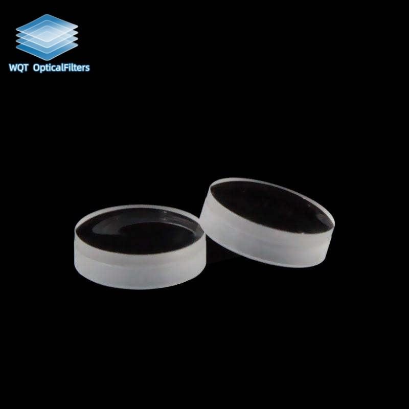 10x5 mm Fused Silica Plano-concave Lens, AR Coated — image 1