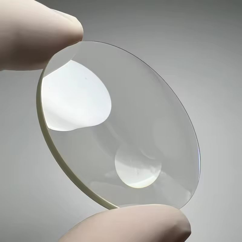 12.7 mm Fused Silica Plano-convex Lens, AR Coated — image 1