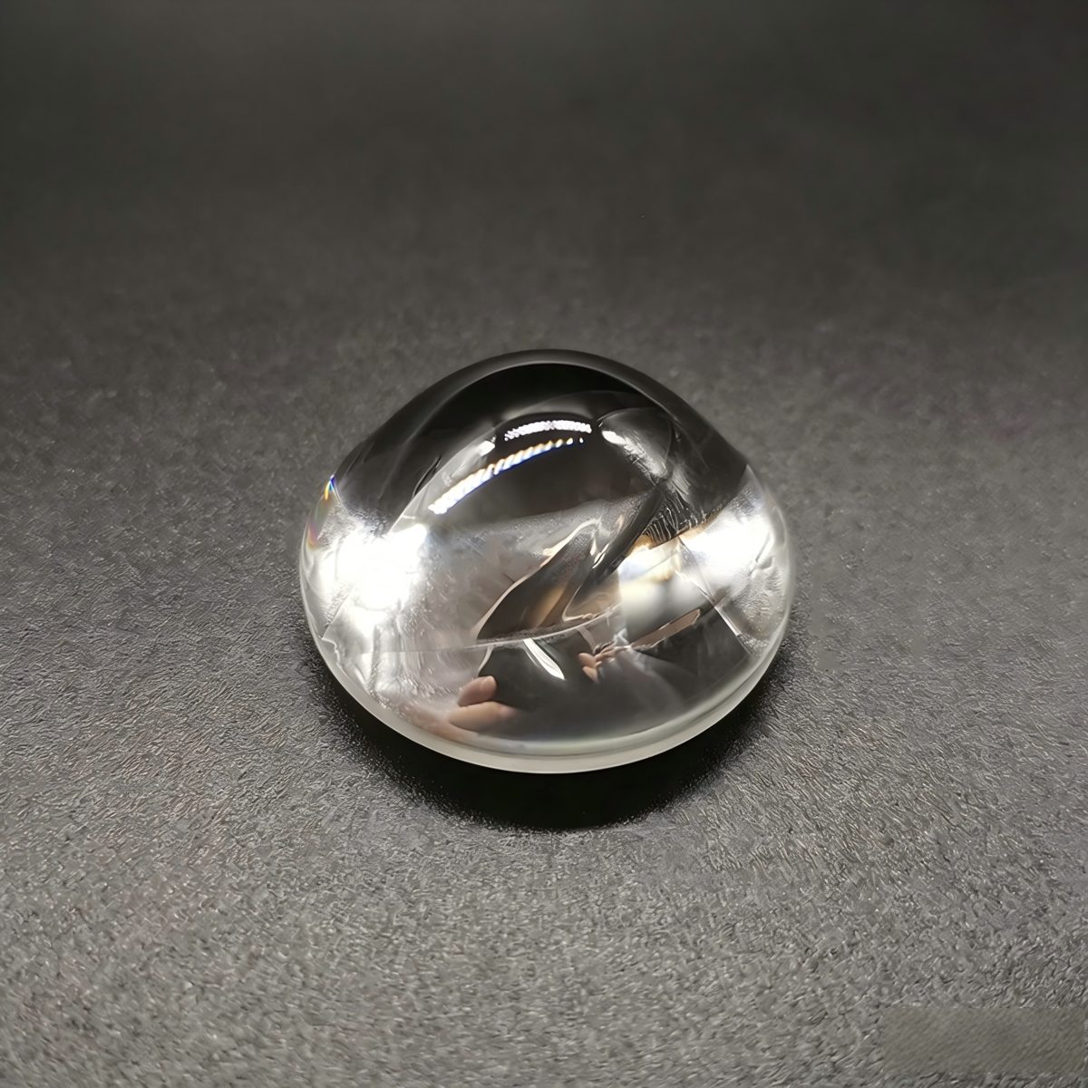 12.5 mm Fused Silica Plano-convex Lens, AR Coated — image 1