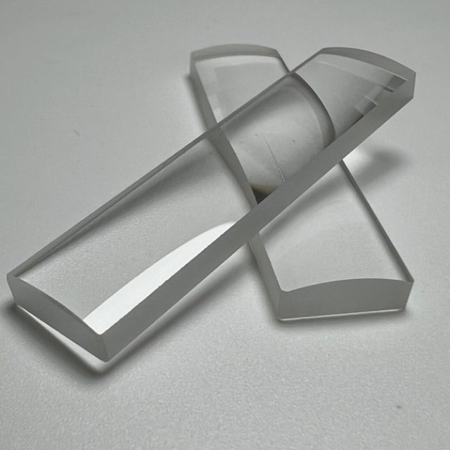 150 mm Fused Silica Plano-convex Lens, AR Coated — image 1