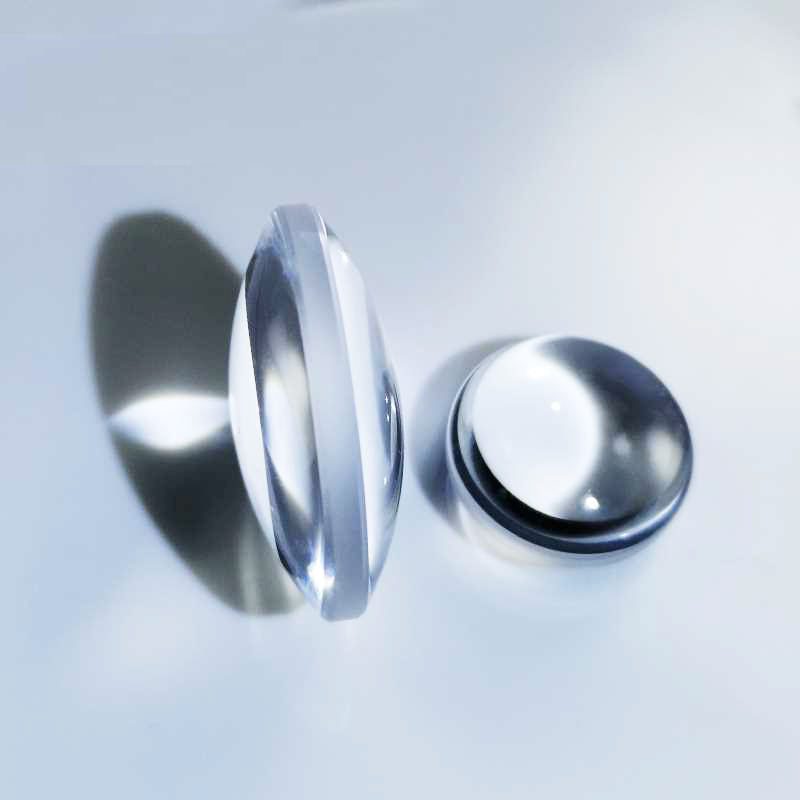 1 mm Fused Silica Plano-convex Lens, AR Coated — image 1