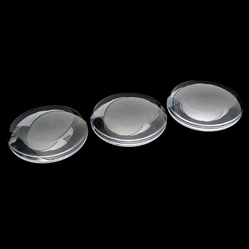 1 mm Fused Silica Plano-convex Lens, AR Coated — image 1