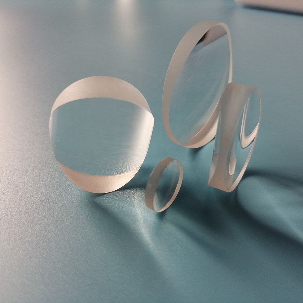 1 mm Fused Silica Plano-convex Lens, AR Coated — image 1