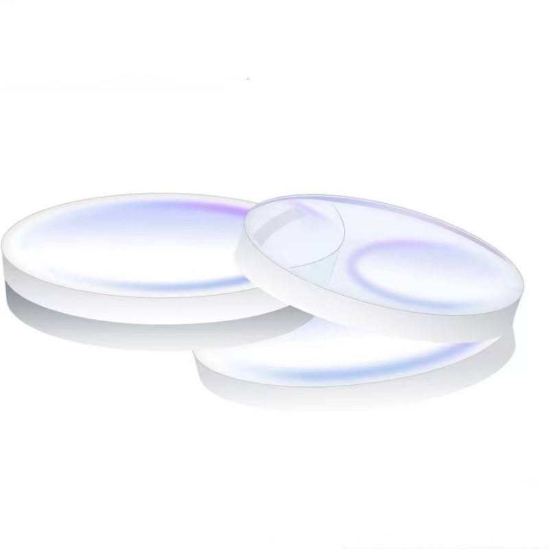20x150 mm Fused Silica Plano-convex Lens, AR Coated — image 1