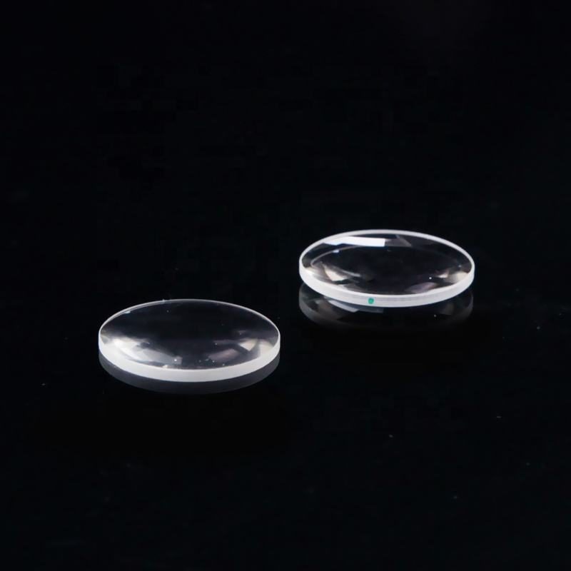 7 mm Fused Silica Plano-convex Lens, AR Coated — image 1