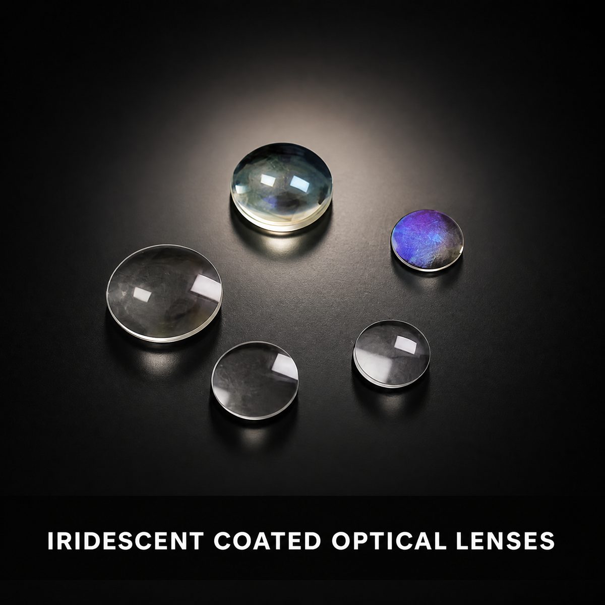 Custom Size Fused Silica Plano-convex Lens, AR Coated — image 1