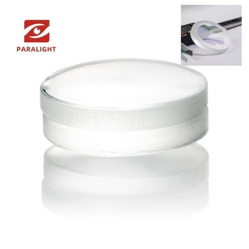 Custom Size Fused Silica Plano-convex Lens, AR Coated — image 1