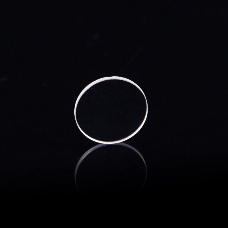 Custom Size Fused Silica Plano-convex Lens, AR Coated — image 1