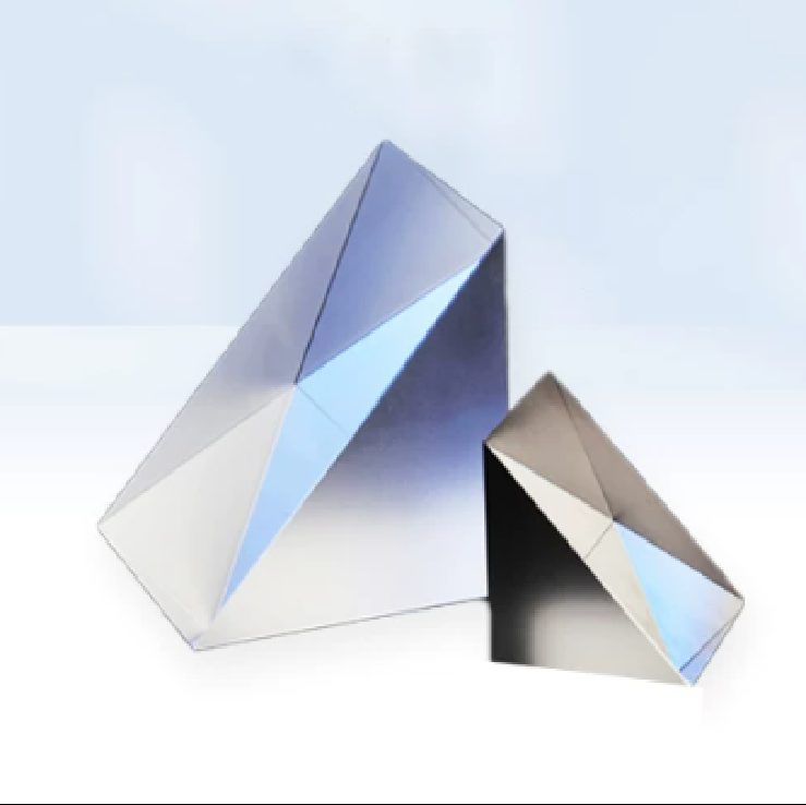 Custom Size Fused Silica Prism Beamsplitter, AR Coated — image 1