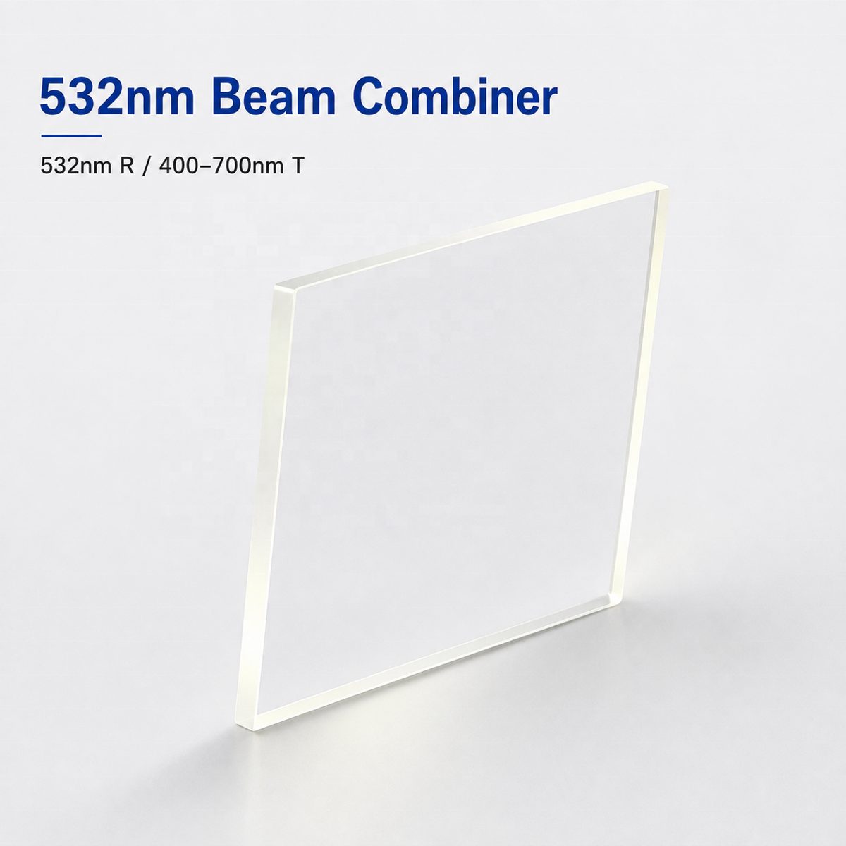 35 mm Fused Silica Rectangle Optical Mirror — image 1