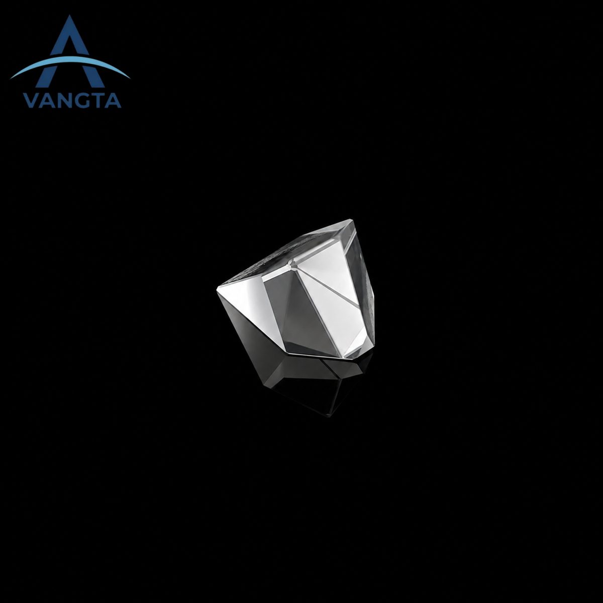 Custom Size Fused Silica Roof Optical Prism — image 1