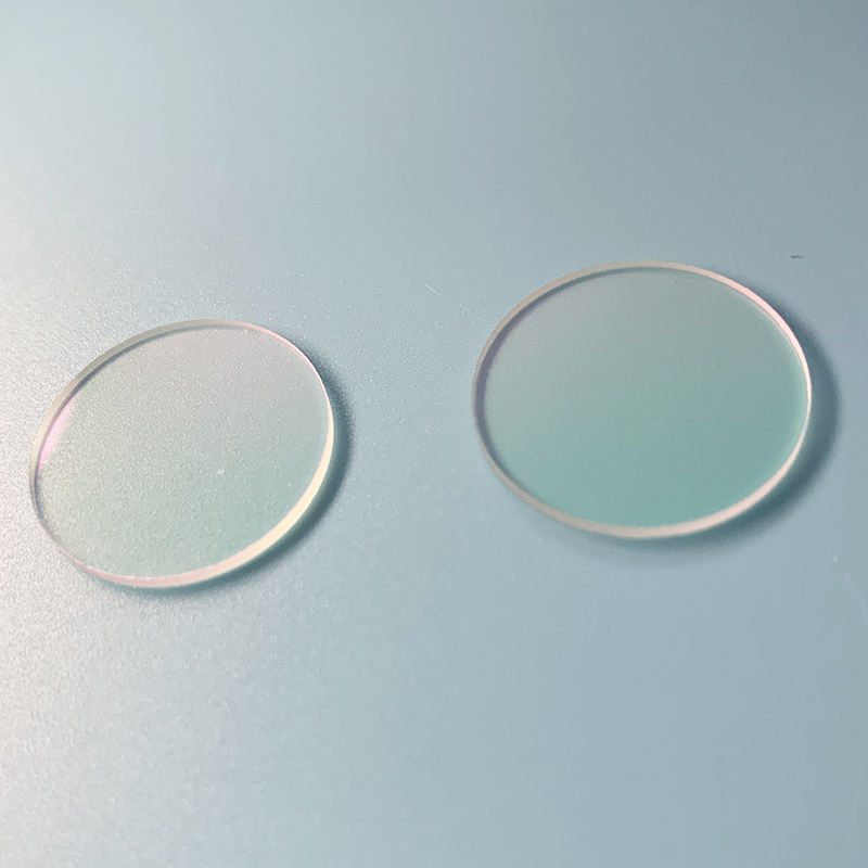 1 mm Fused Silica Round Optical Filter — image 1