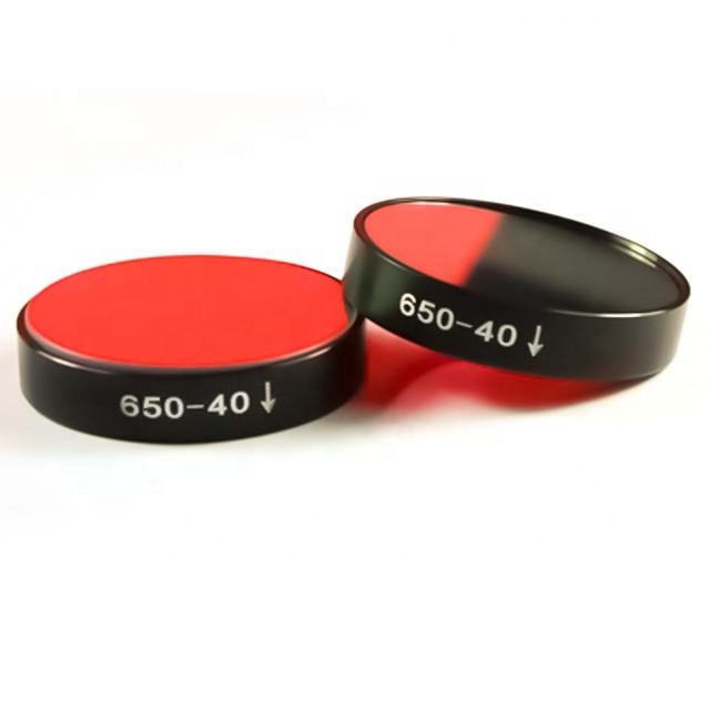 3 mm Fused Silica Round Optical Filter — image 1