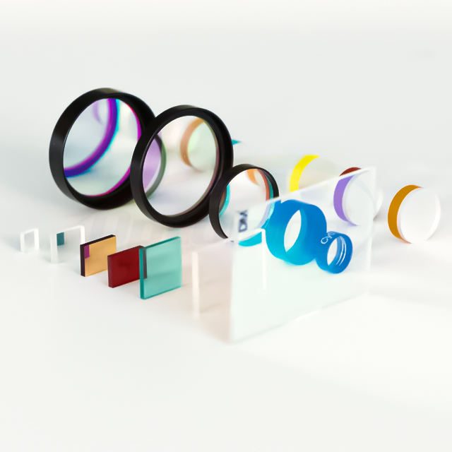 5 mm Fused Silica Round Optical Filter — image 1