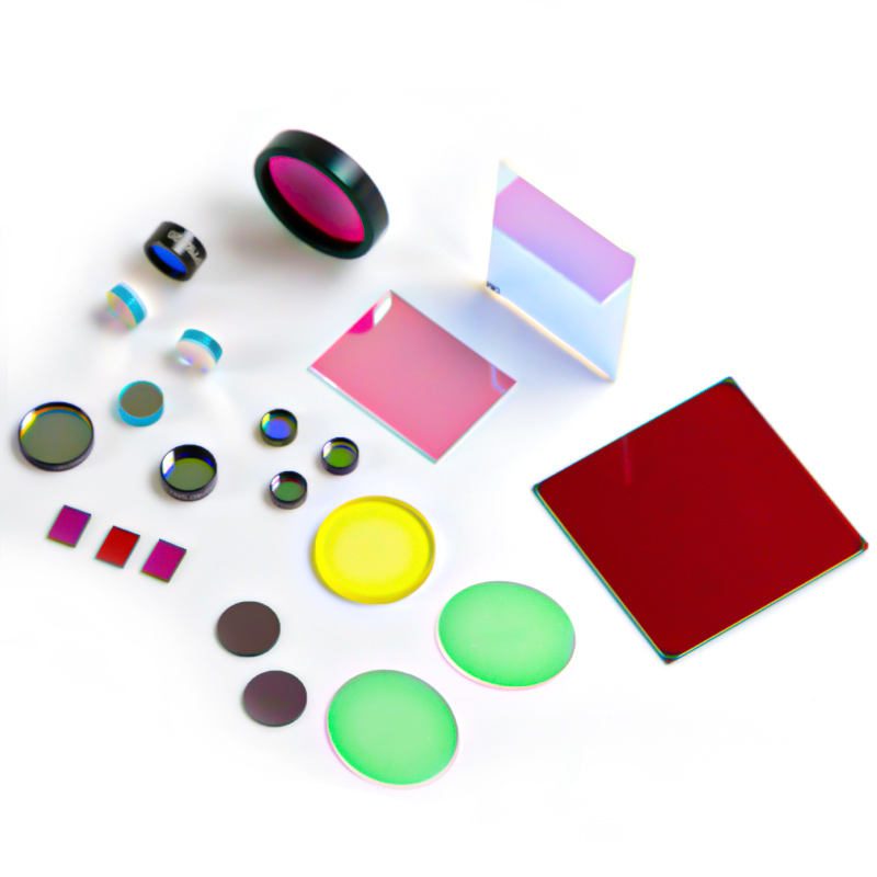 5 mm Fused Silica Round Optical Filter — image 1