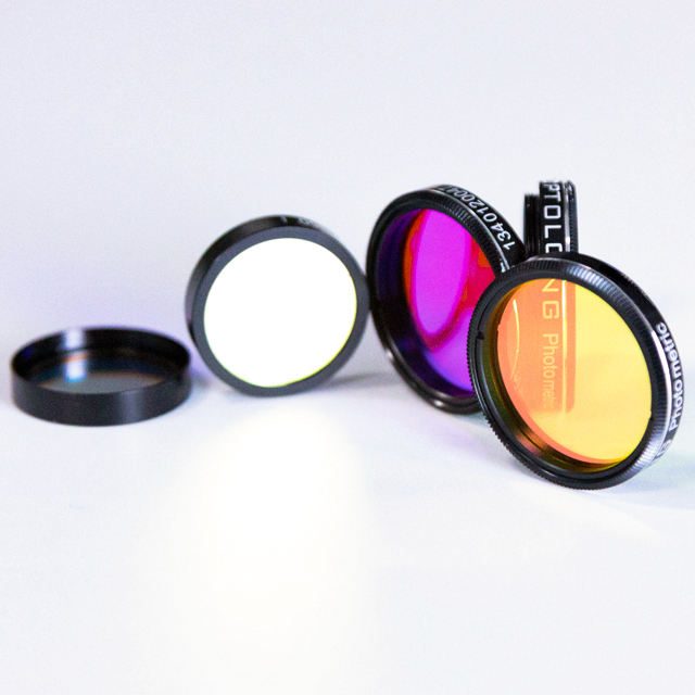 5 mm Fused Silica Round Optical Filter — image 1