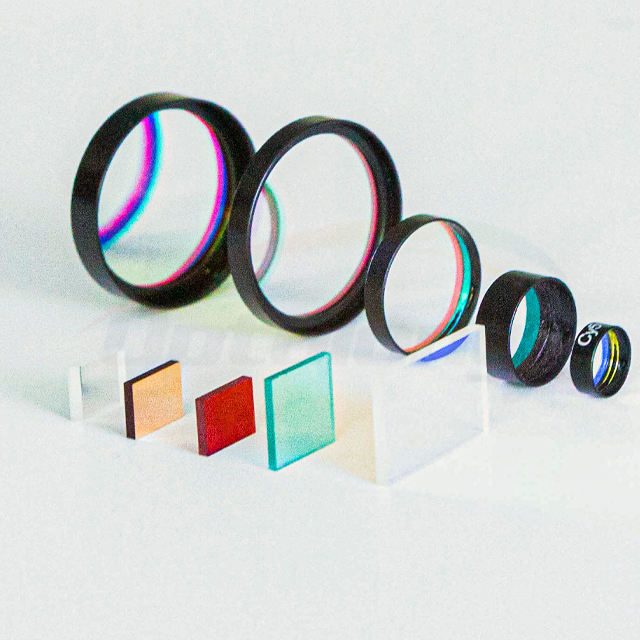 5 mm Fused Silica Round Optical Filter — image 1
