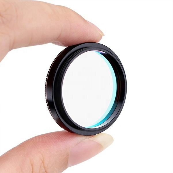 Custom Size Fused Silica Round Optical Filter — image 1