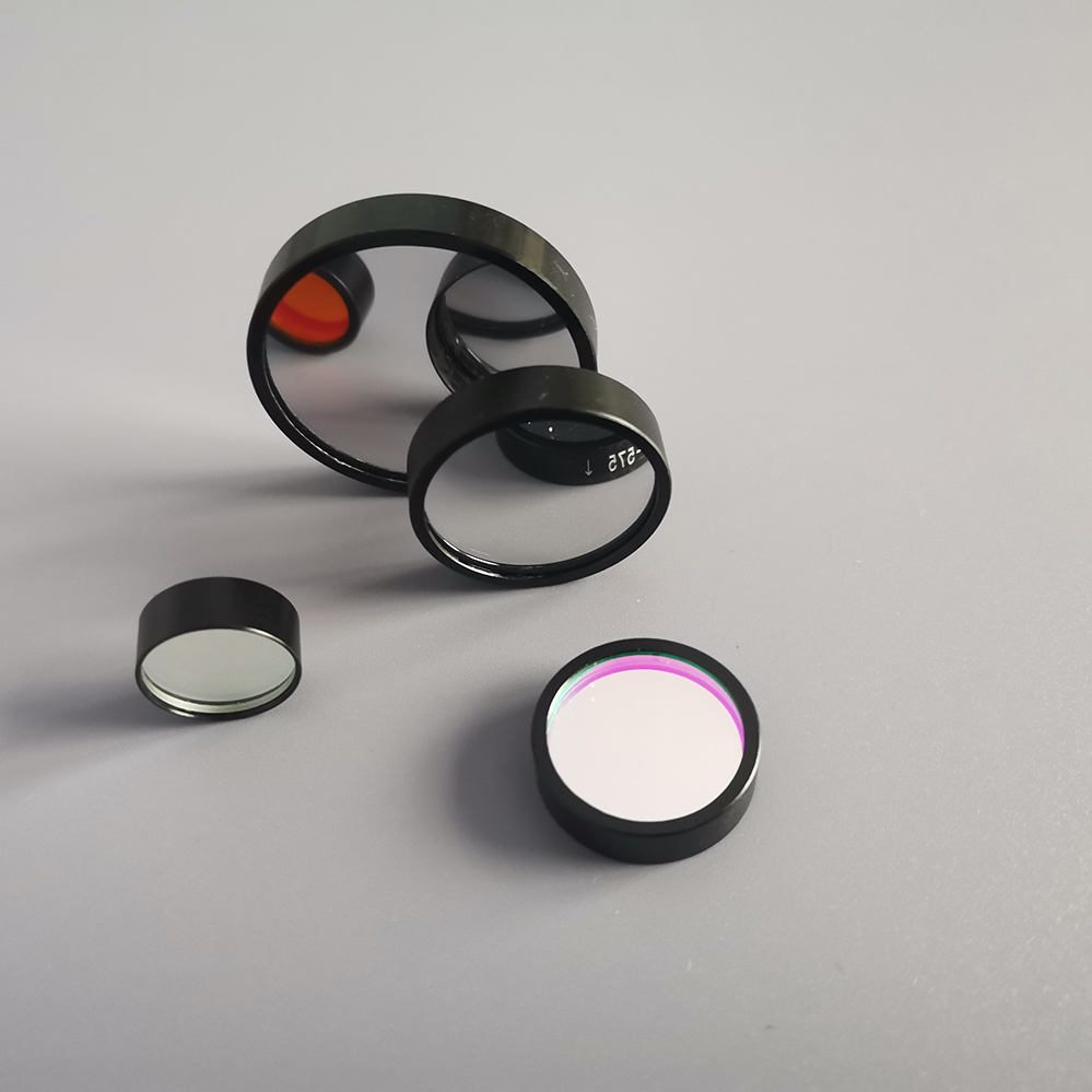Custom Size Fused Silica Round Optical Filter — image 1