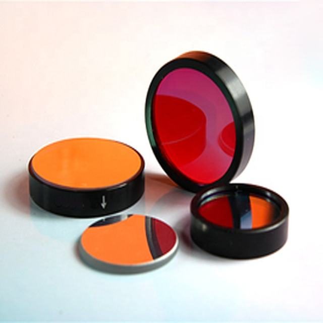 Custom Size Fused Silica Round Optical Filter — image 1