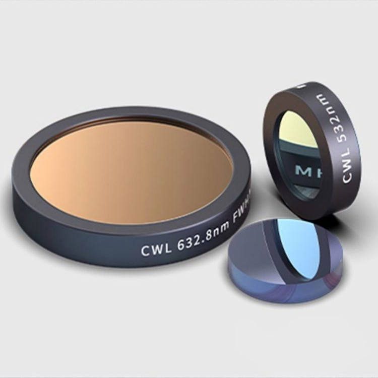 Custom Size Fused Silica Round Optical Filter — image 1
